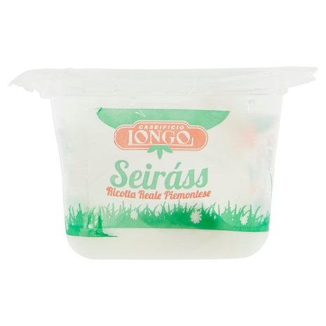 Caseificio Longo Seiráss ricotta reale piemontese 250 g